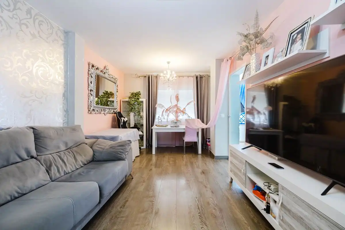 Sala de estar de Piso en venta en Mijas con Aire acondicionado, Calefacción y Terraza