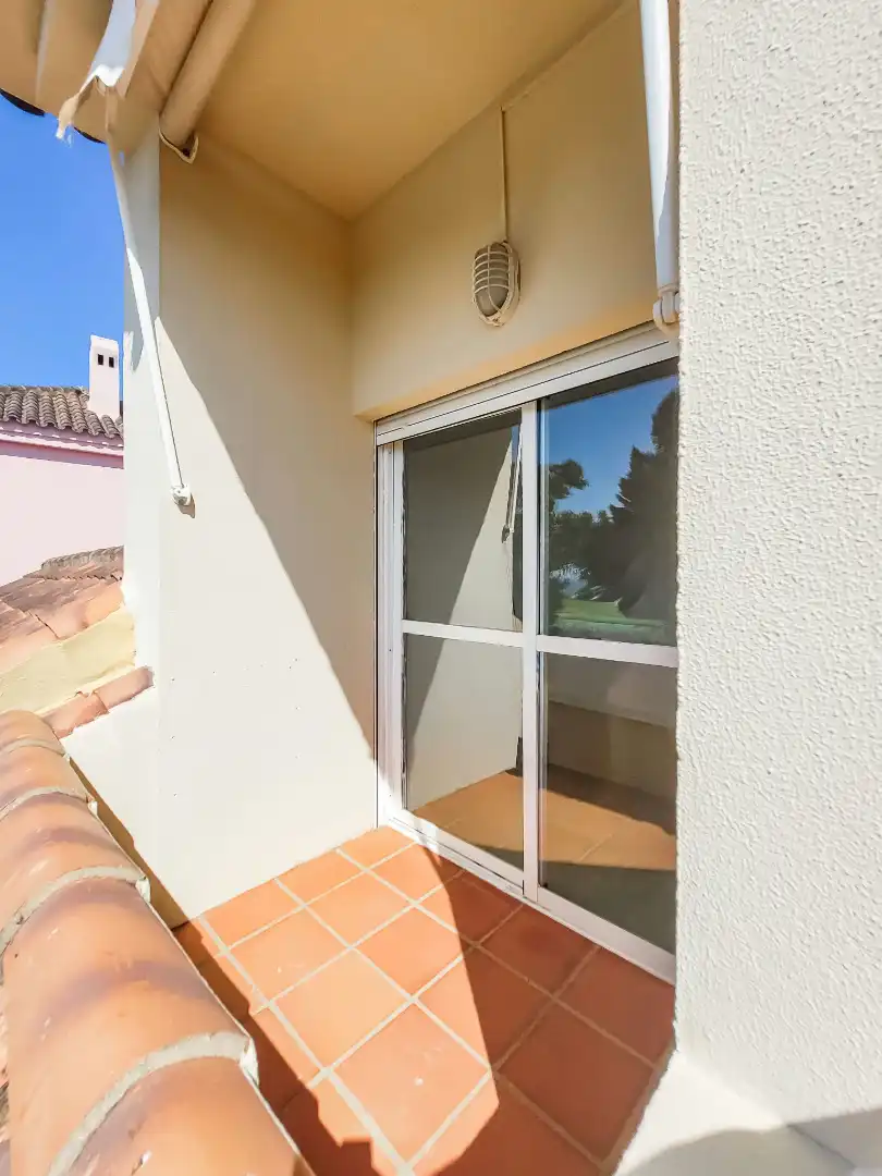 Balcony of Houses for sale in Islantilla  with Private garden, Parquet flooring and Terrace