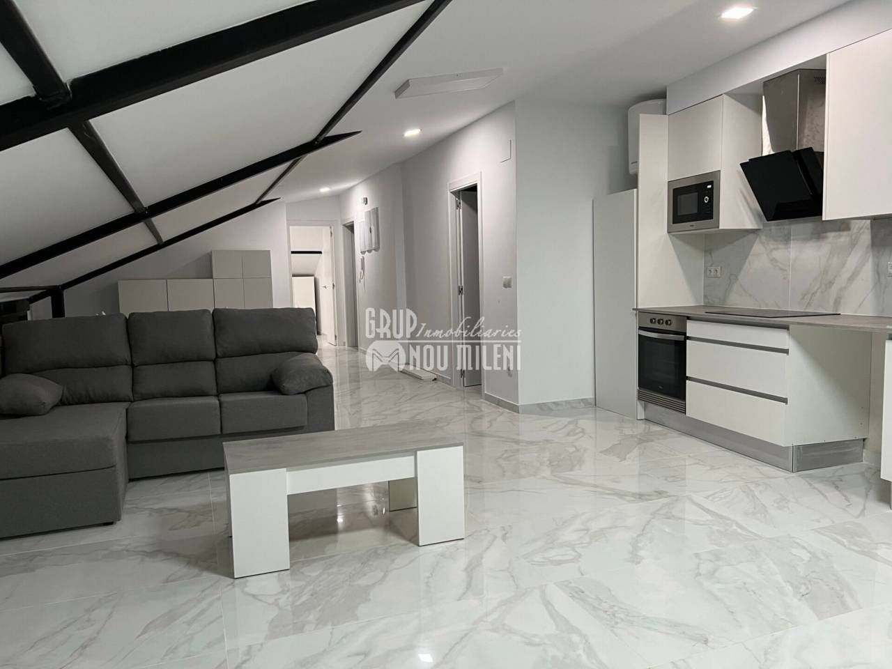 Living room of Attic to rent in Catarroja  with Air Conditioner, Terrace and Furnished