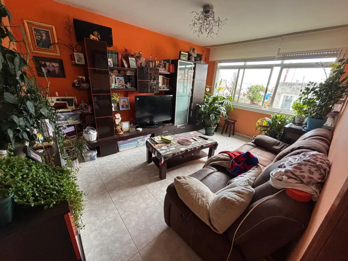 Sala de estar de Piso en venta en A Coruña Capital  con Horno y Lavadora