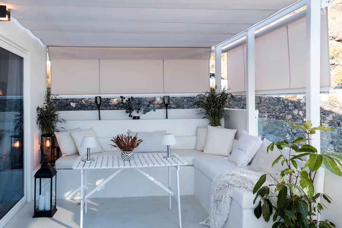 Terrace of Flat to rent in El Rosario  with Air Conditioner, Heating and Furnished