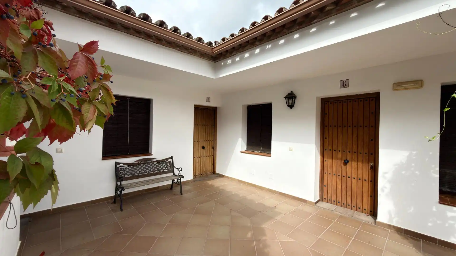 Terrasse von Gebäude zum Verkauf in Almonaster la Real, Huelva