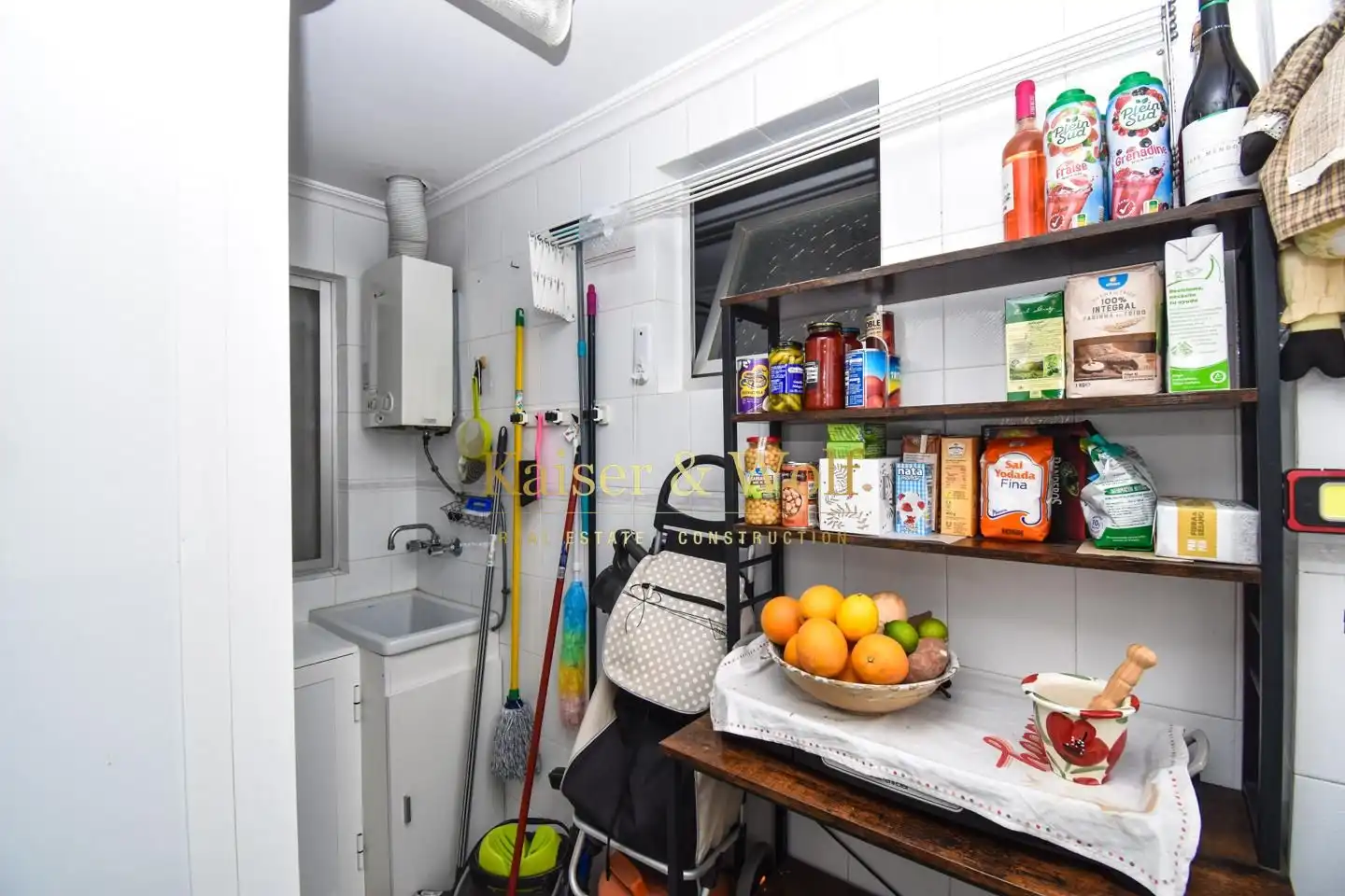 Kitchen of Flat for sale in Santa Pola  with Air Conditioner and Terrace