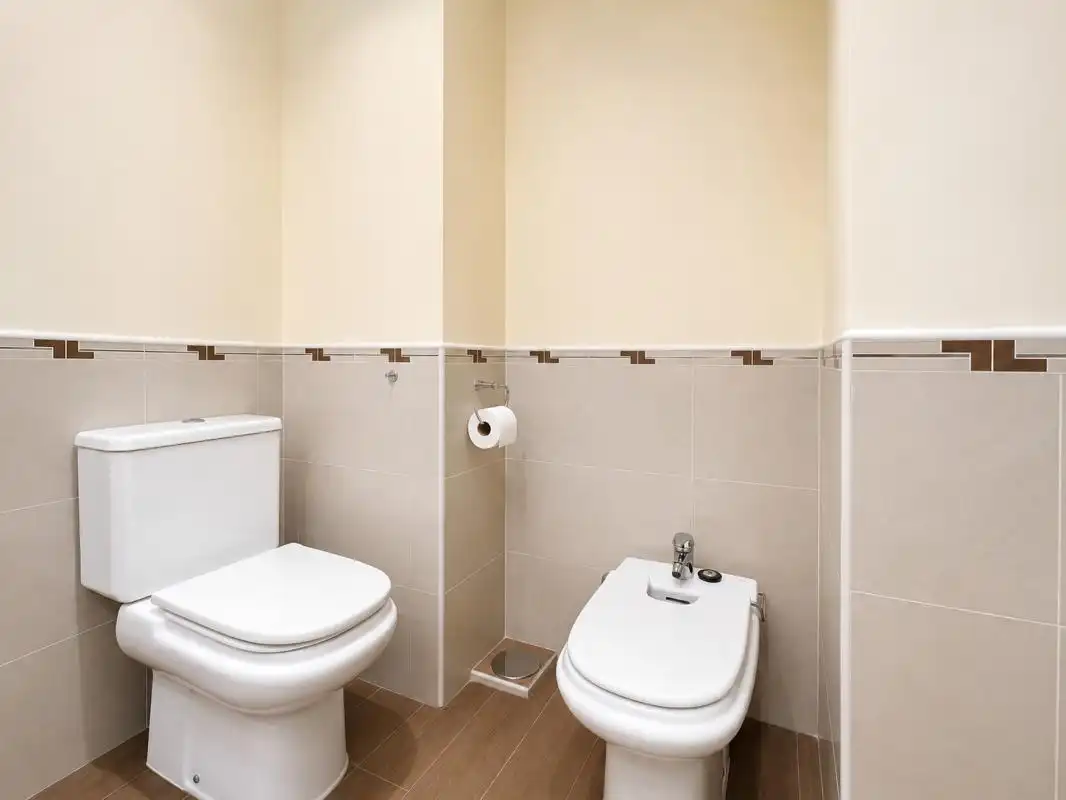 Bathroom of Flat for rent in Madrid  with Air Conditioner, Heating and Swimming Pool