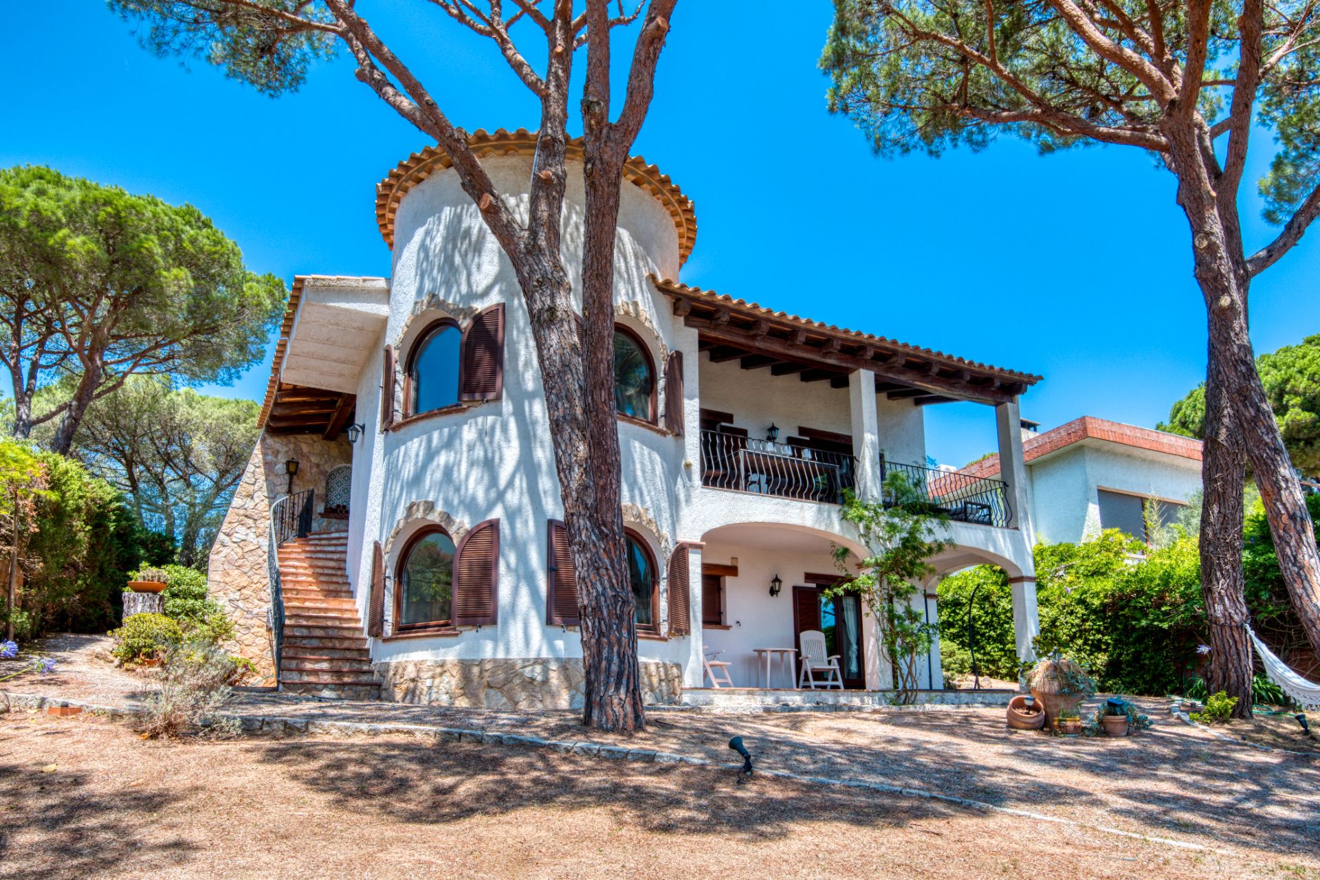 Exterior view of House or chalet for sale in Castell-Platja d'Aro  with Air Conditioner, Heating and Private garden