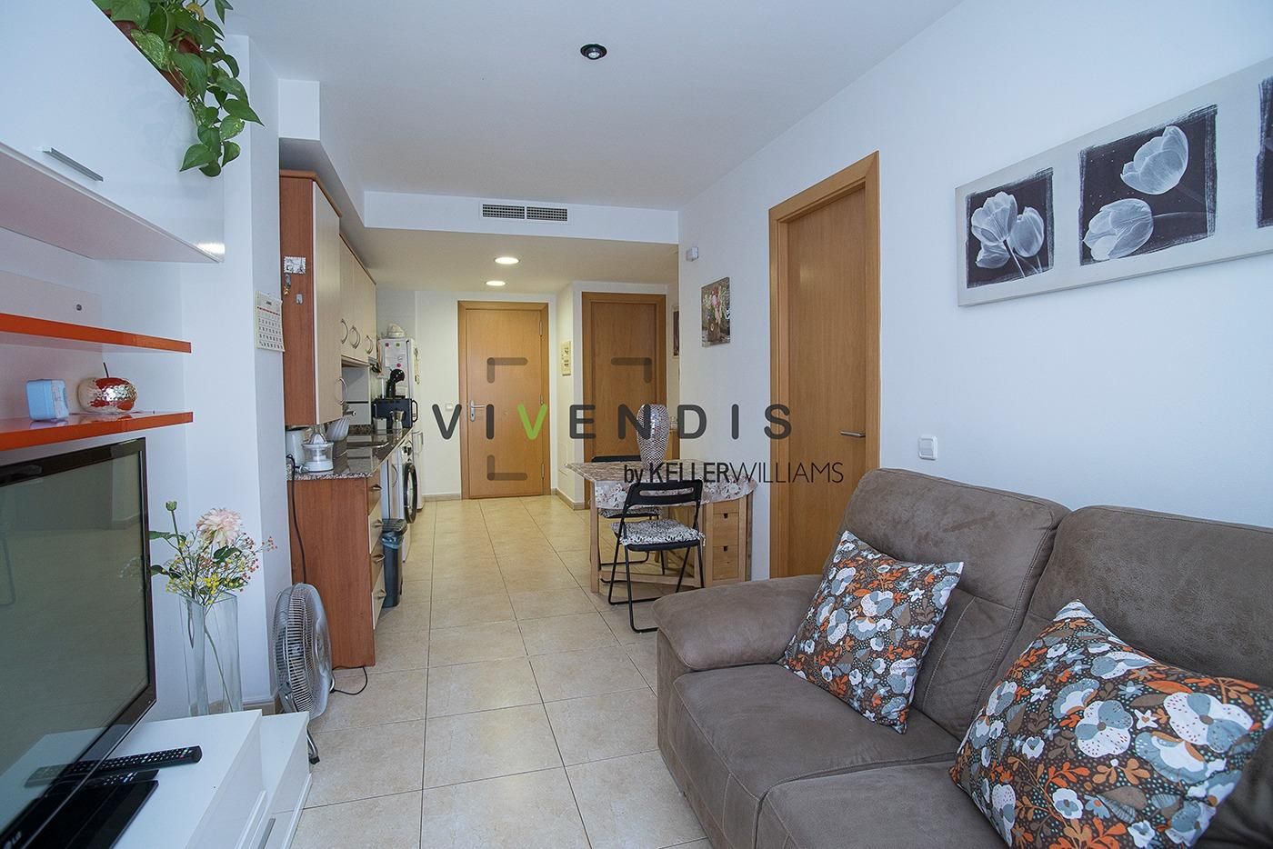Living room of Flat for sale in El Vendrell  with Air Conditioner and Balcony