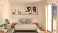 Bedroom of Flat for sale in Girona Capital  with Heating, Terrace and Storage room