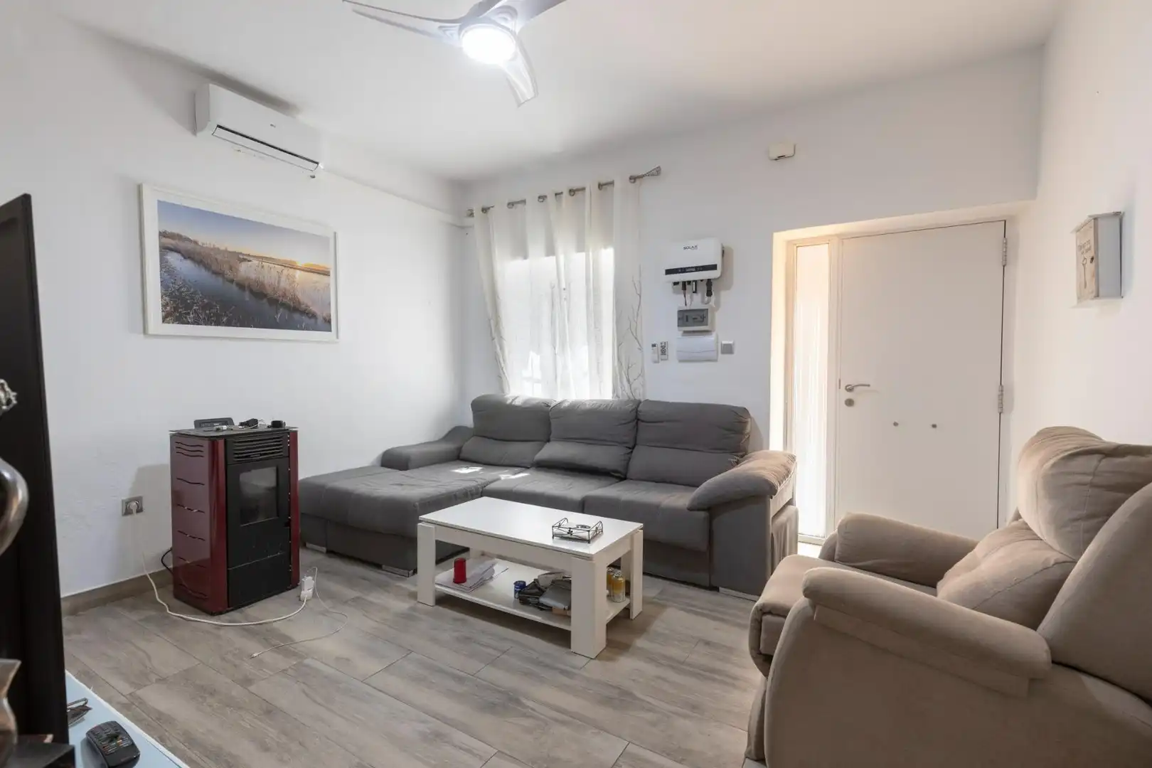 Sala de estar de Casa o chalet en venta en Zafarraya con Aire acondicionado, Calefacción y Terraza