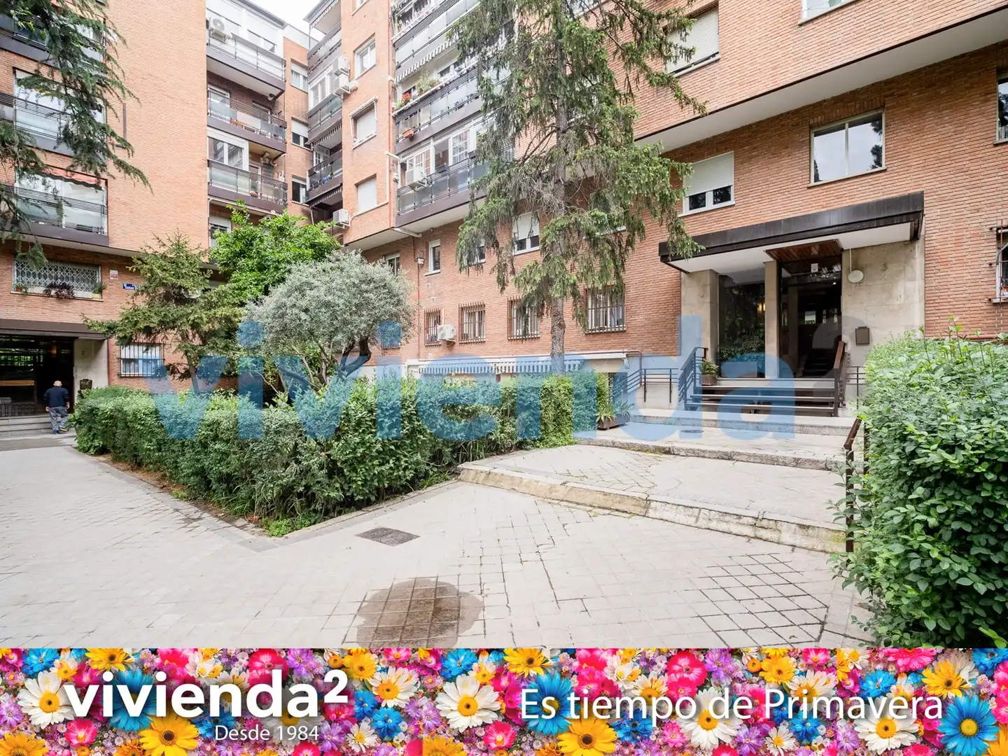 Vista exterior de Pis en venda en  Madrid Capital amb Aire condicionat, Calefacció i Piscina