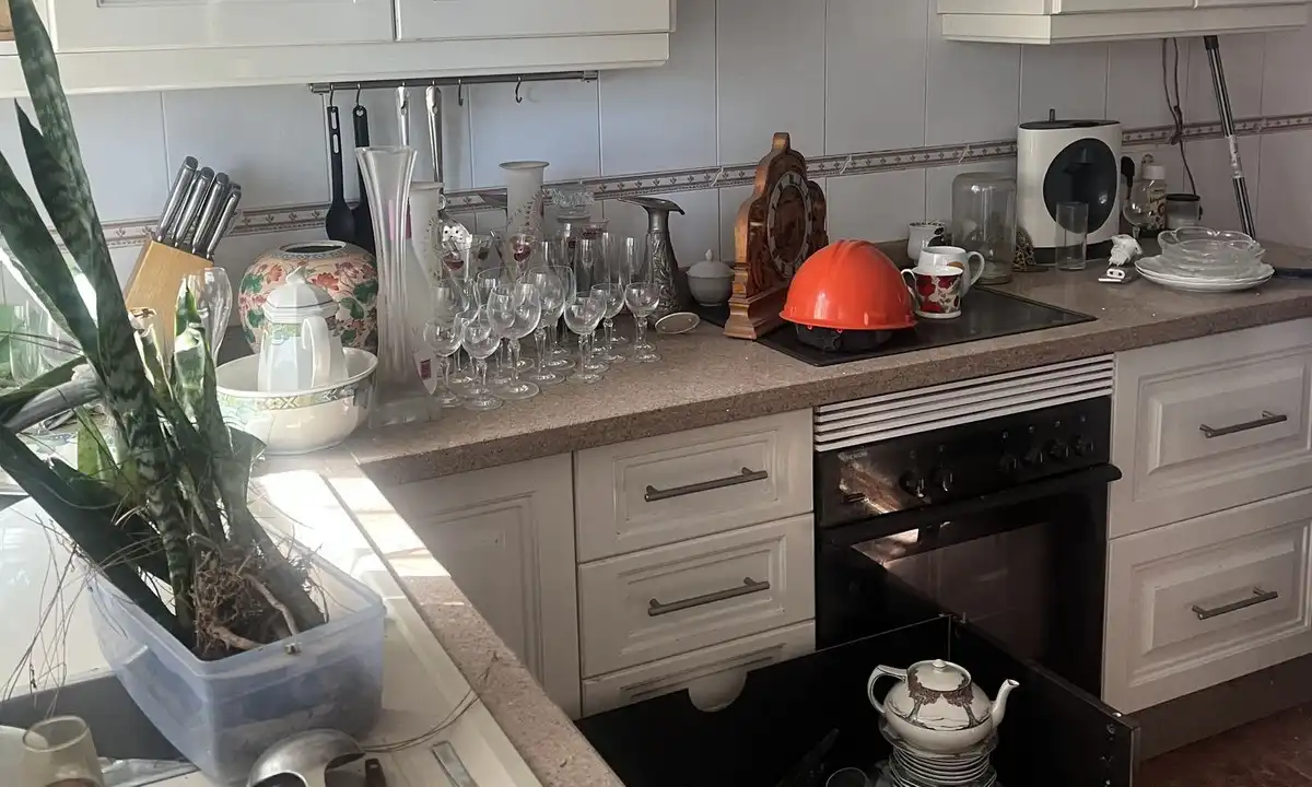 Cuina de Casa adosada en venda en Marbella amb Terrassa