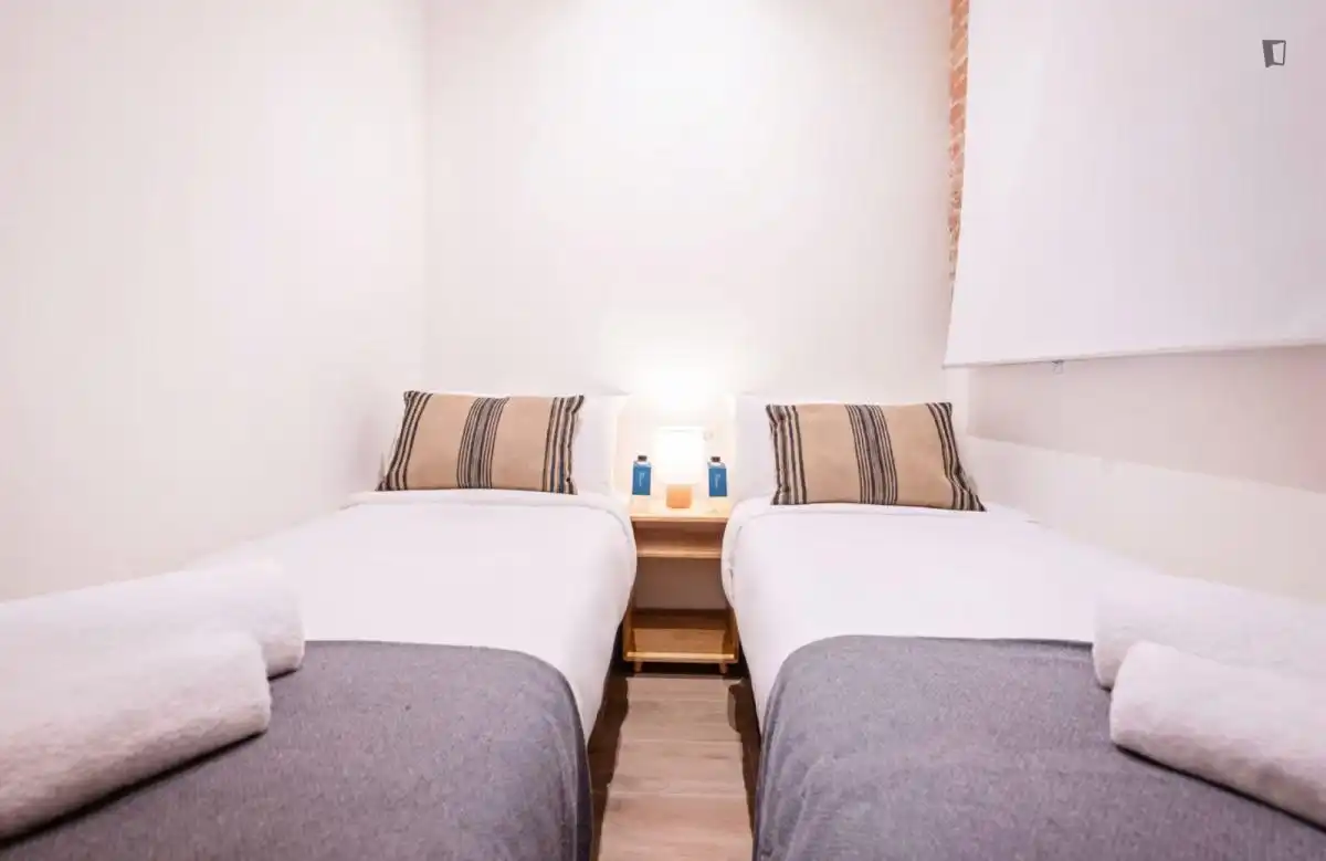 Habitación de Apartamento de alquiler en Barcelona con Amueblado, Horno y Lavadora
