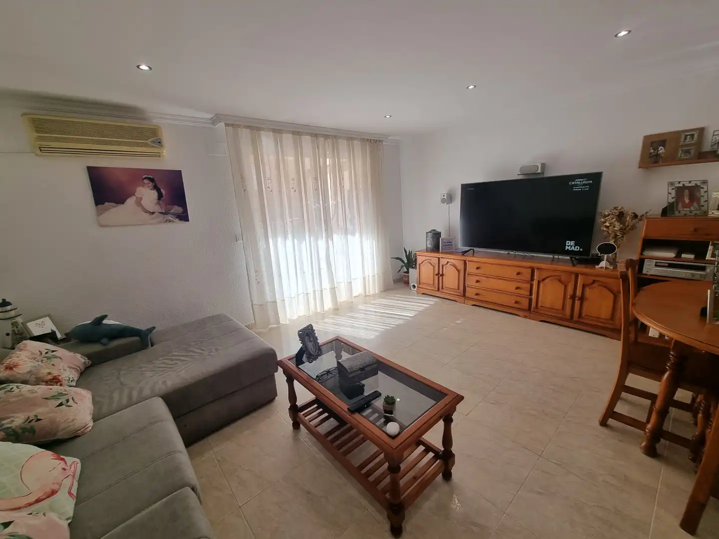 Living room of Detached homes for sale in Roquetas de Mar  with Air Conditioner, Heating and Terrace