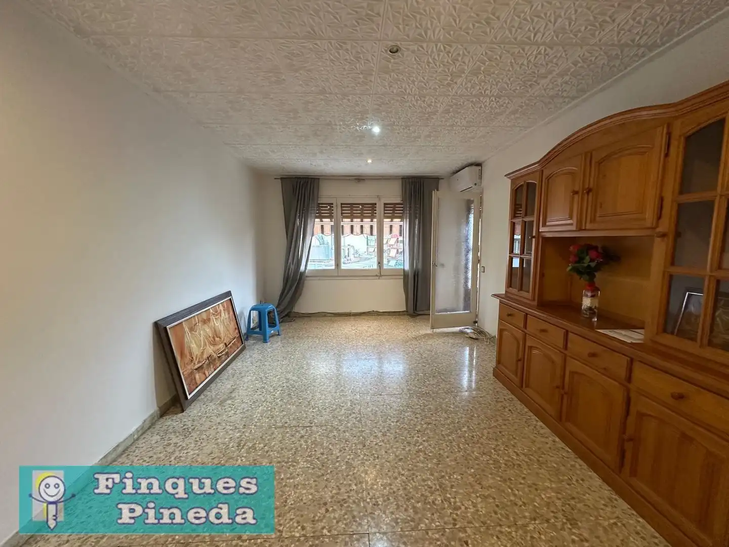 Living room of Flat for sale in Pineda de Mar  with Air Conditioner, Terrace and Balcony