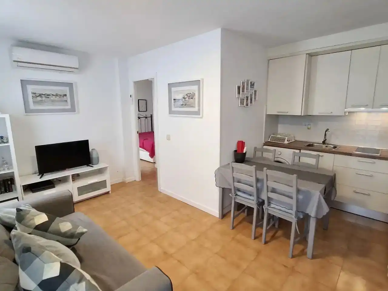 Dining room of Apartments for sale in Mojácar  with Air Conditioner, Terrace and Swimming Pool