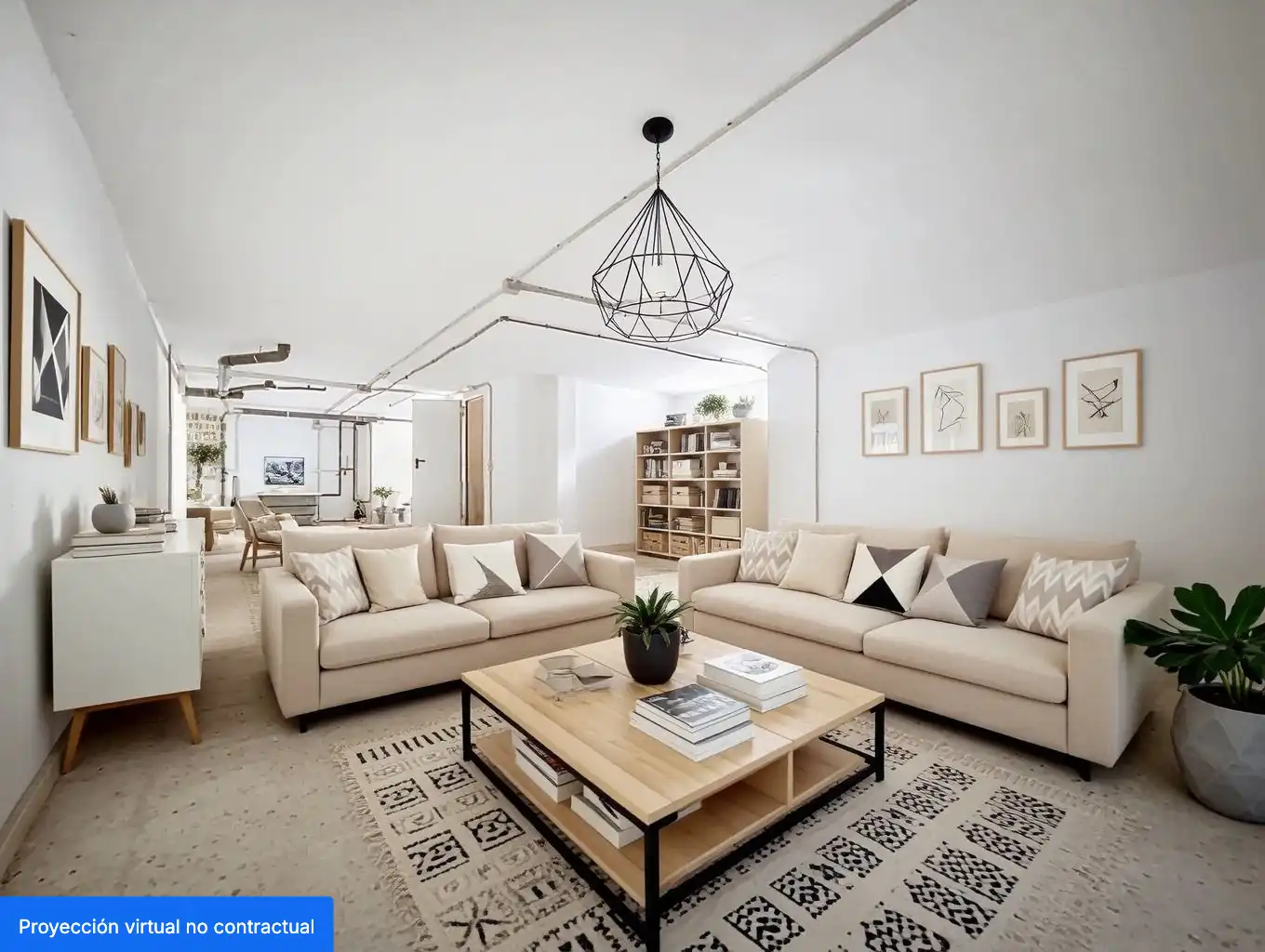 Sala de estar de Casa o chalet en venta en Benidorm con Aire acondicionado, Calefacción y Jardín privado
