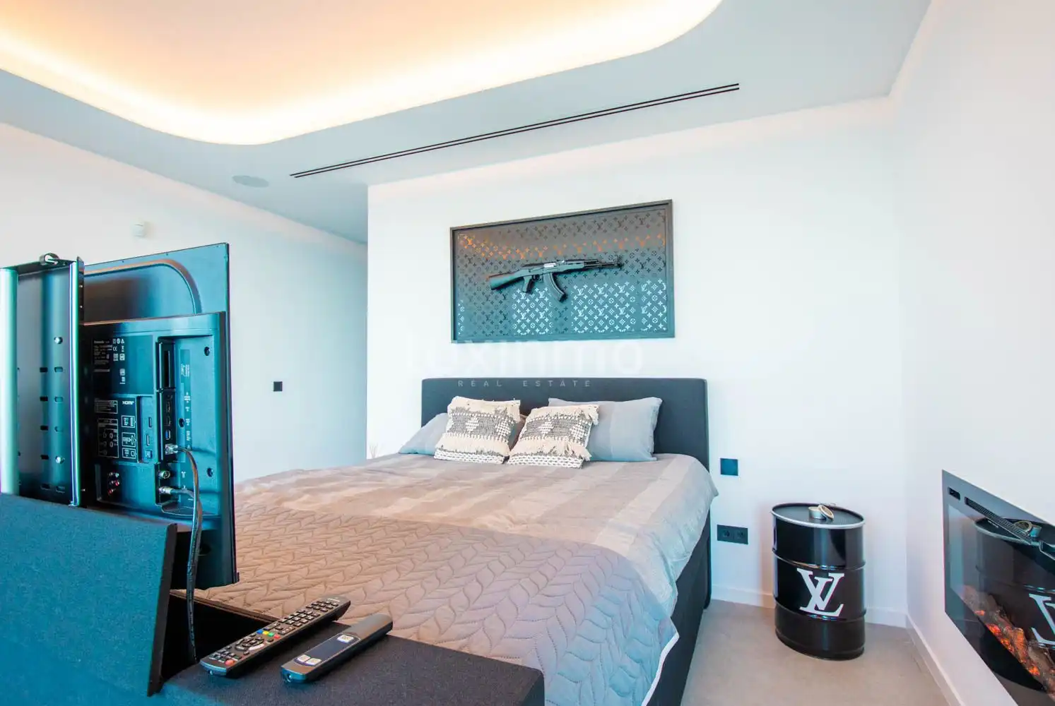 Bedroom of Houses for sale in Jávea / Xàbia  with Air Conditioner, Heating and Private garden