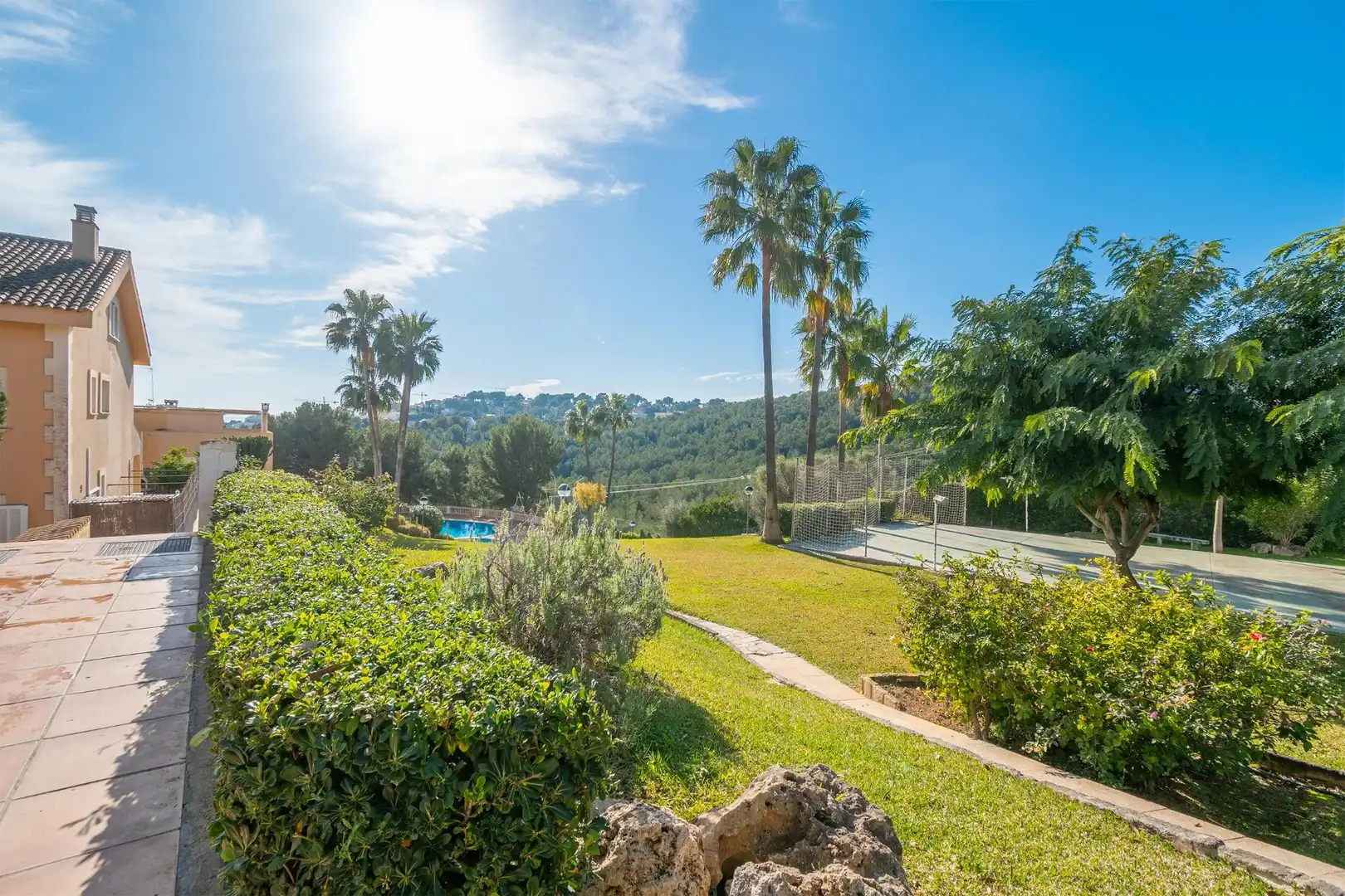 Jardín de Casa adosada en venta en  Palma de Mallorca con Aire acondicionado, Calefacción y Jardín privado