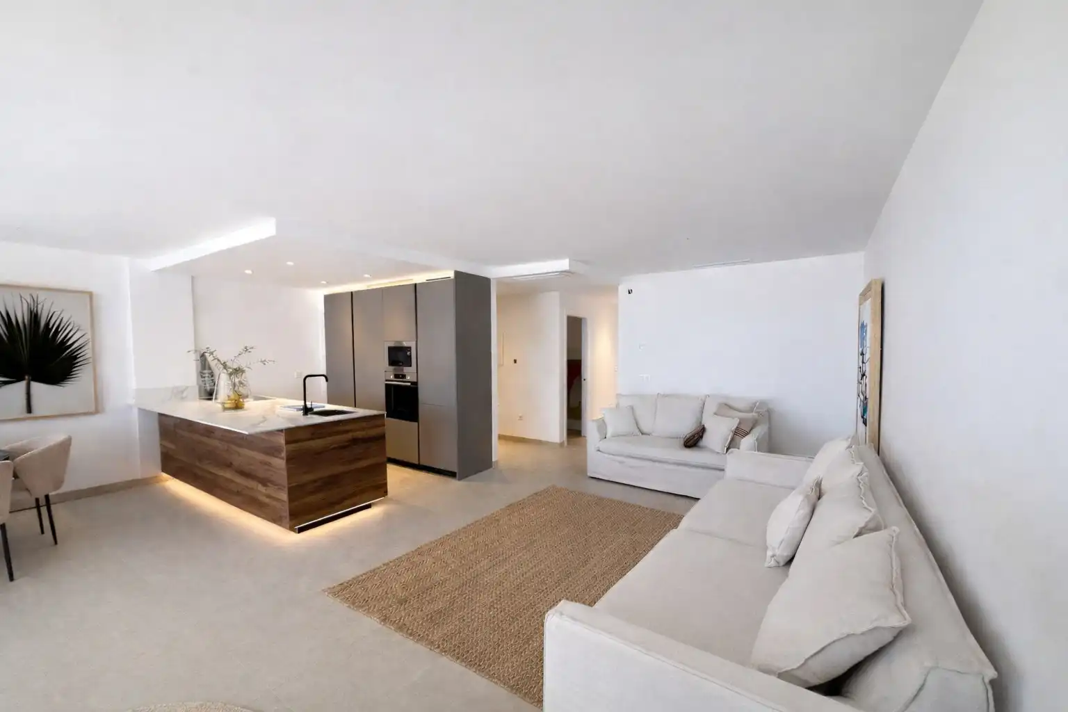 Wohnzimmer von Wohnung zum Verkauf in Cartagena mit Klimaanlage, Heizung und Terrasse