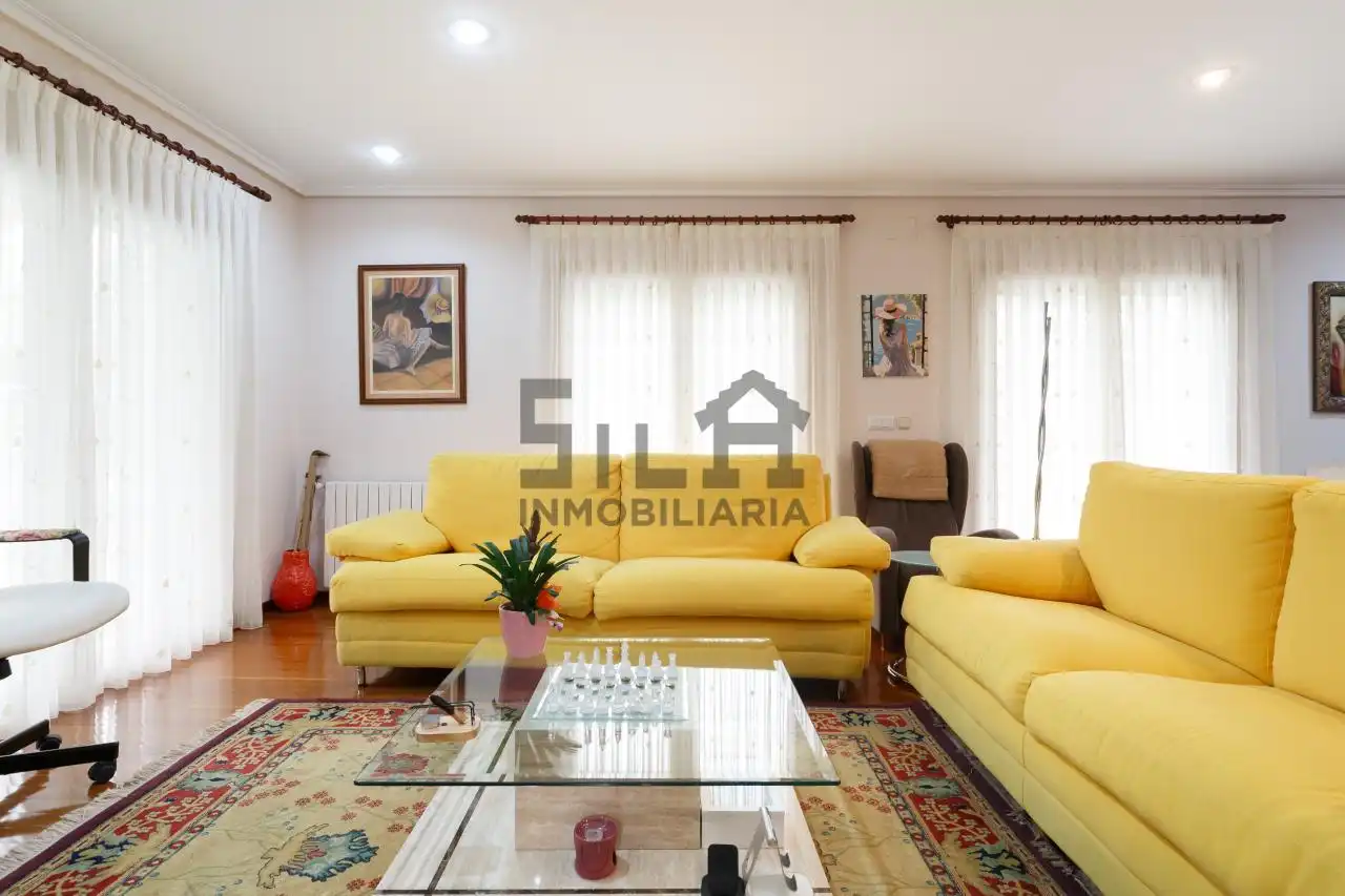 Living room of Houses for sale in Taboadela  with Heating, Private garden and Terrace