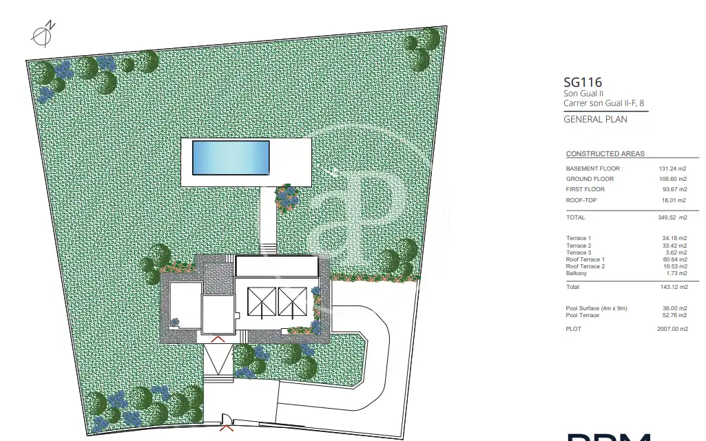 Casa o chalet en venta en  Palma de Mallorca con Aire acondicionado, Calefacción y Jardín privado