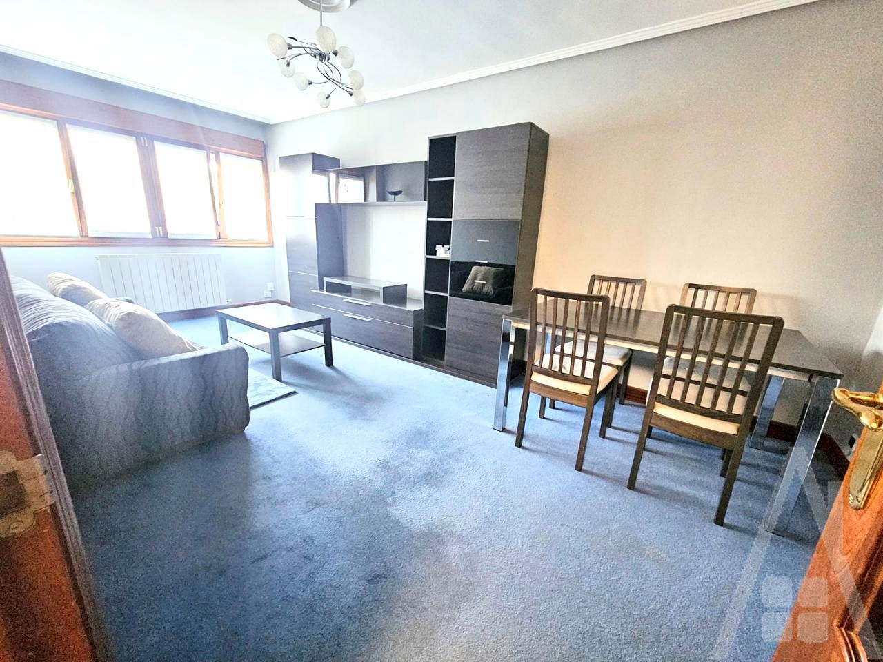 Living room of Flat for sale in Basauri   with Heating, Parquet flooring and Terrace