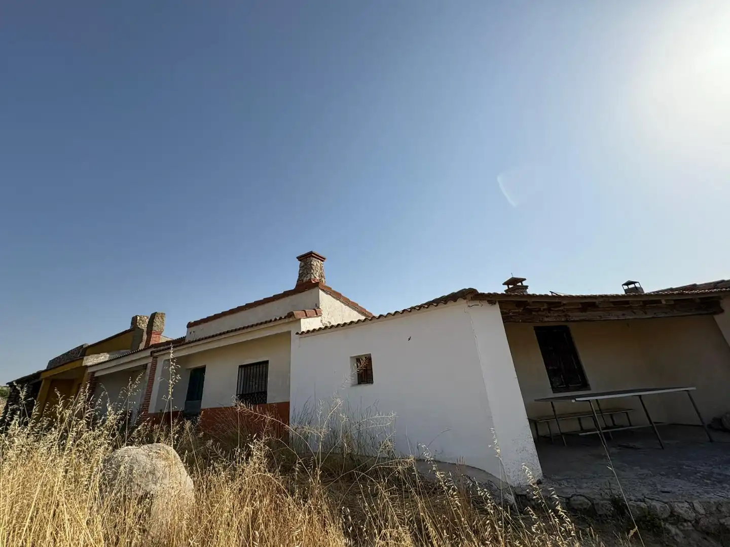Vista exterior de Finca rústica en venta en Fombellida con Calefacción, Terraza y Trastero