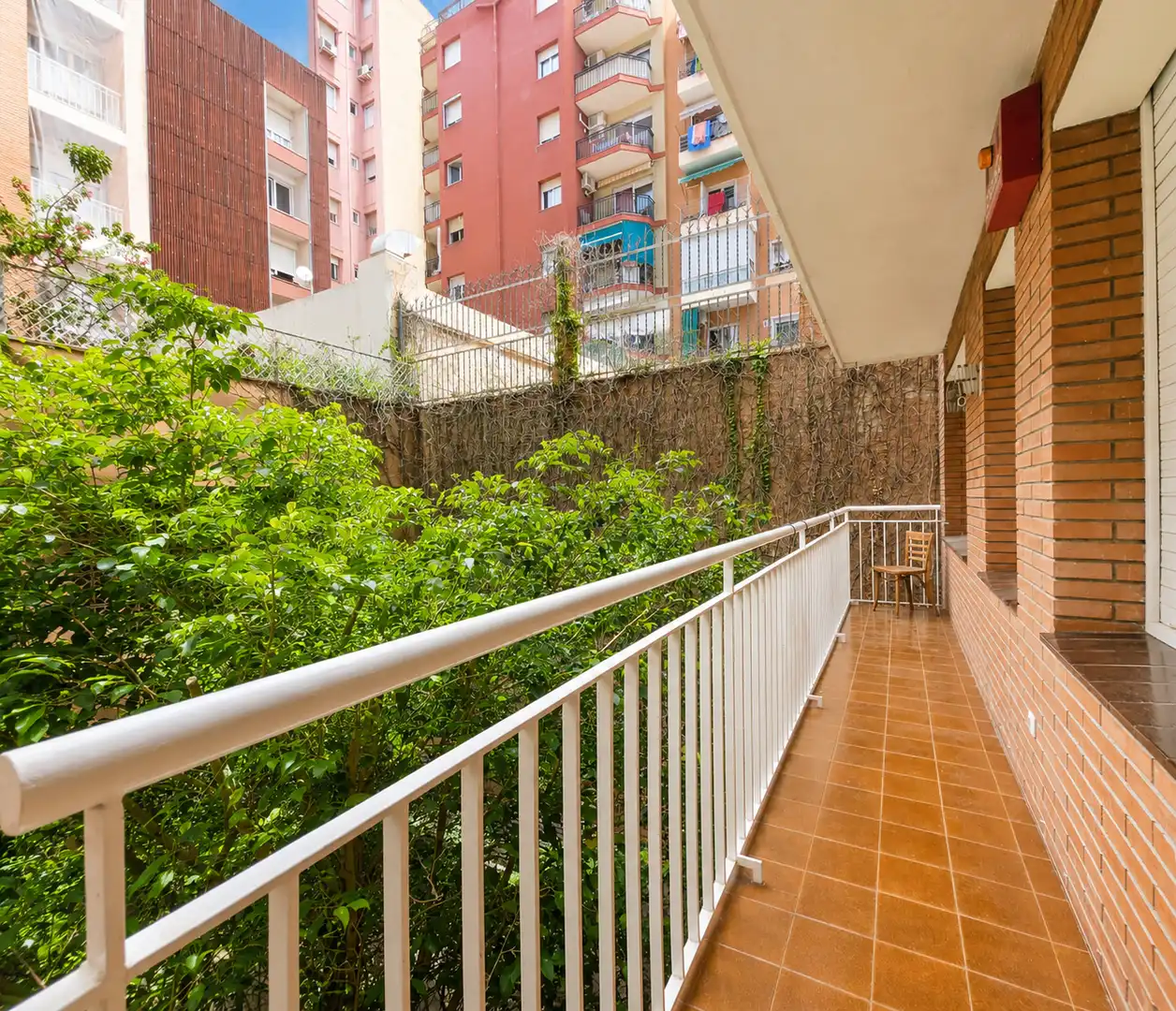 Terrace of Flat for sale in Barcelona  with Air Conditioner, Heating and Furnished