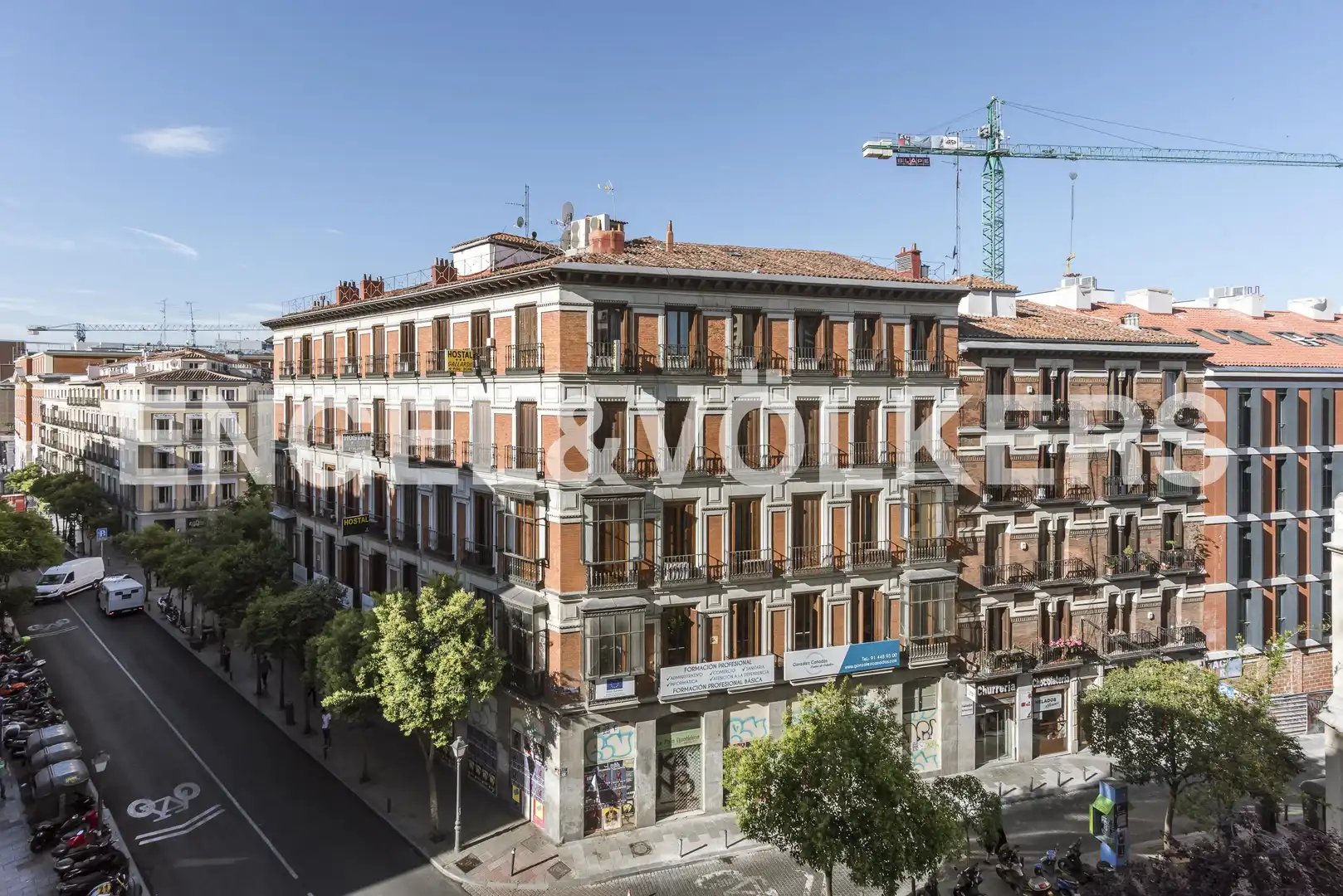 Vista exterior de Pis de lloguer en Madrid amb Aire condicionat, Calefacció i Moblat