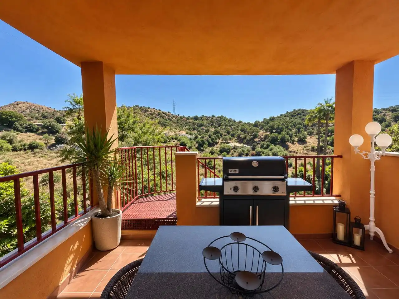 Terrassa de Apartament de lloguer en Elviria - Cabopino