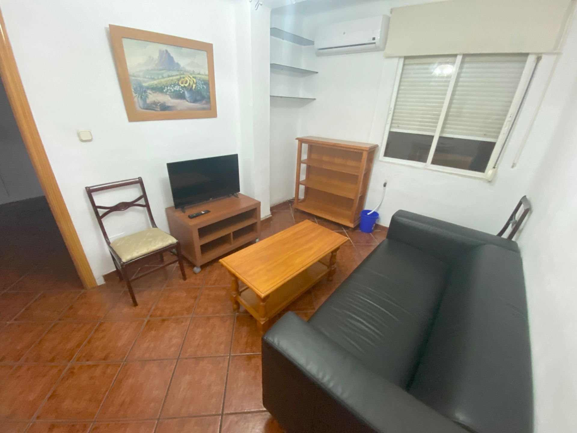 Living room of Flat to rent in Málaga Capital  with Air Conditioner, Furnished and Oven