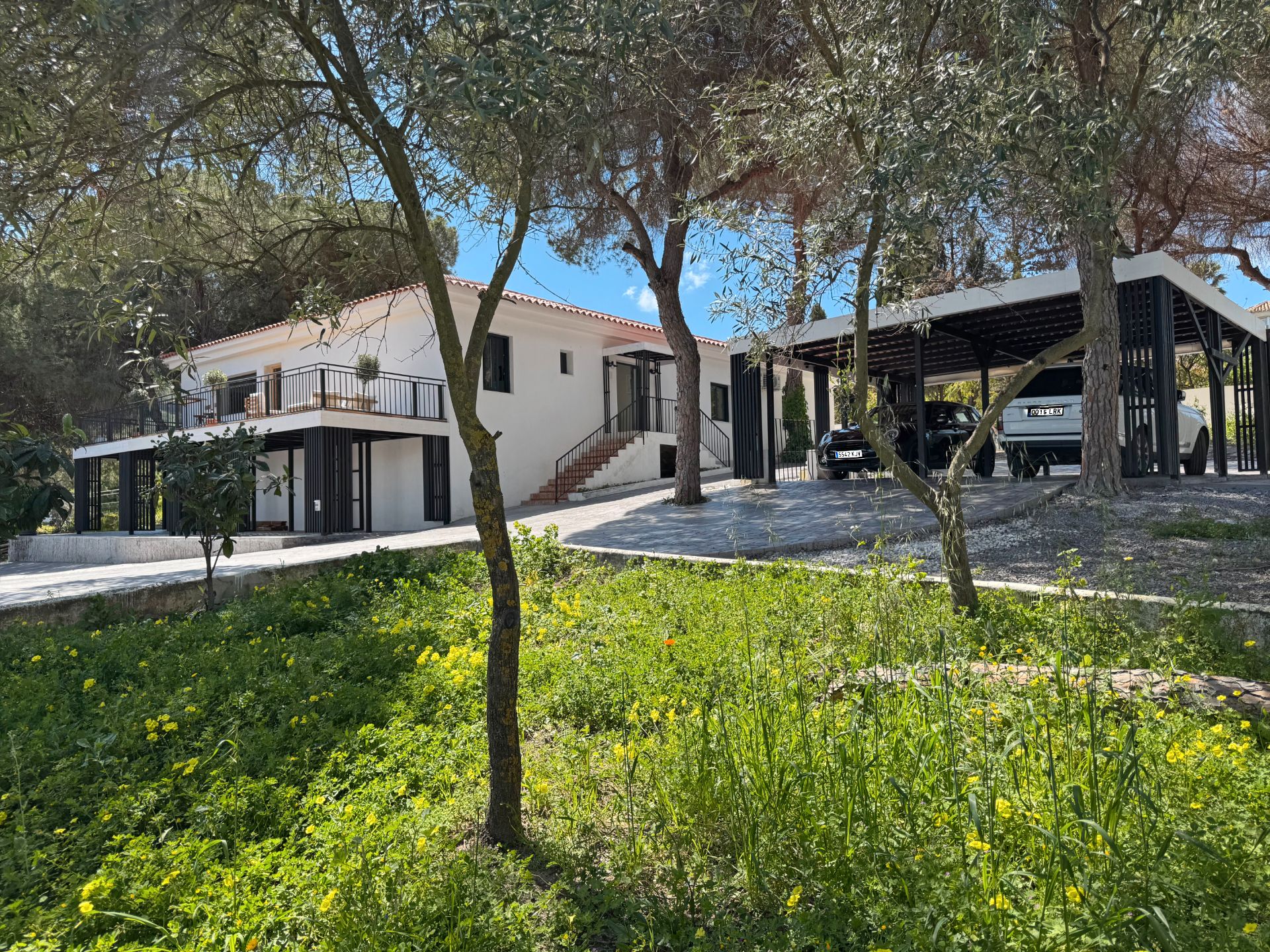 Exterior view of House or chalet for sale in Alhaurín de la Torre  with Air Conditioner, Heating and Private garden