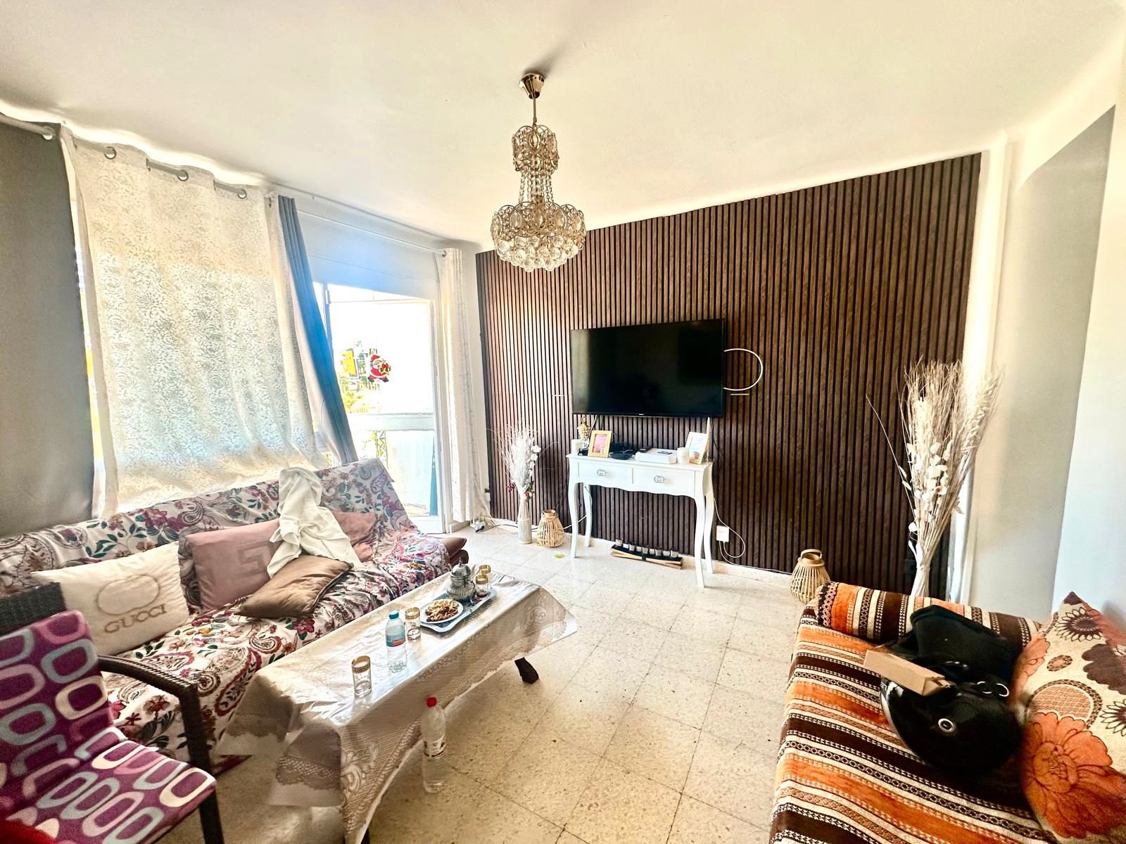 Sala d'estar de Pis en venda en Málaga Capital