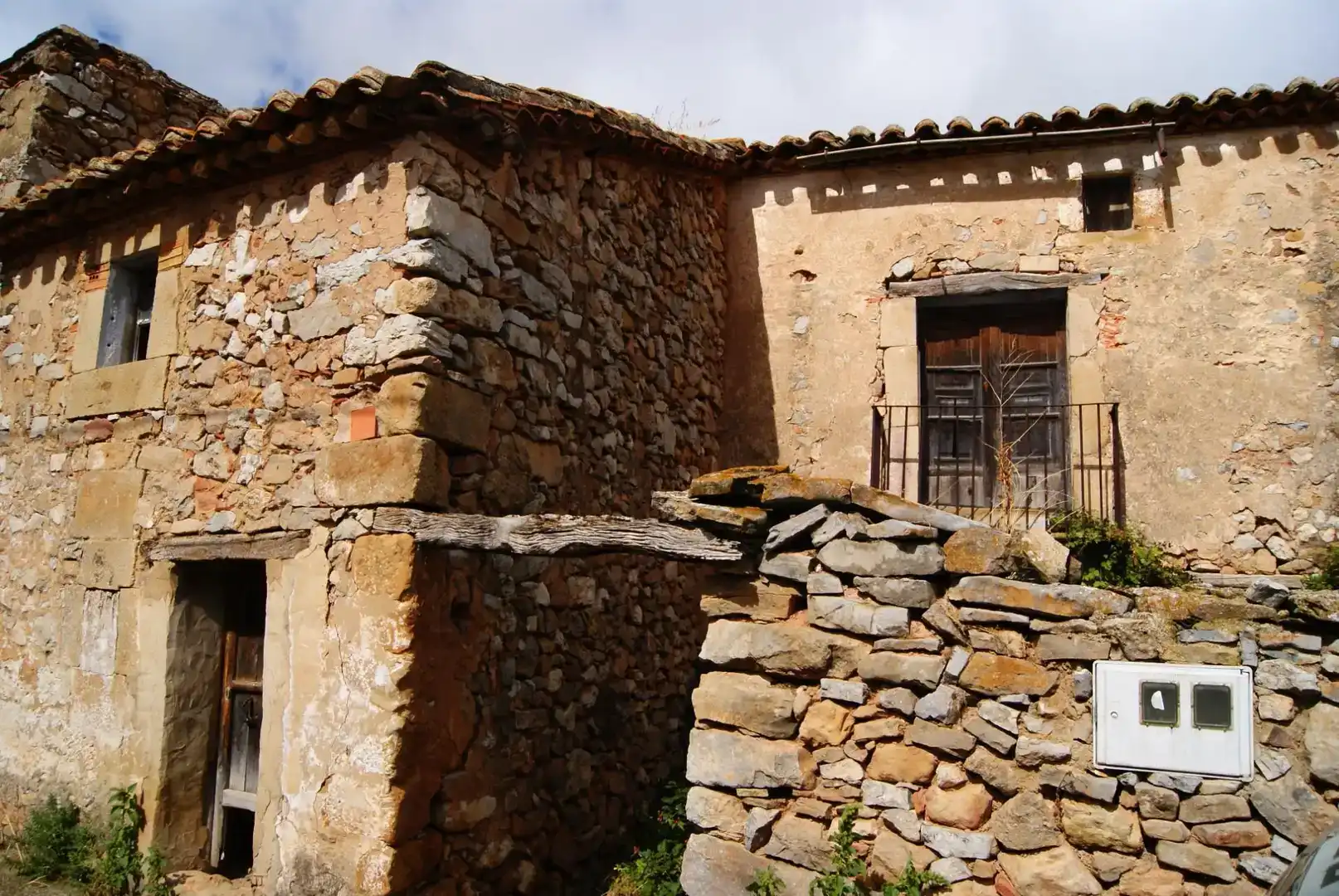 Vista exterior de Piso en venta en Aldealpozo