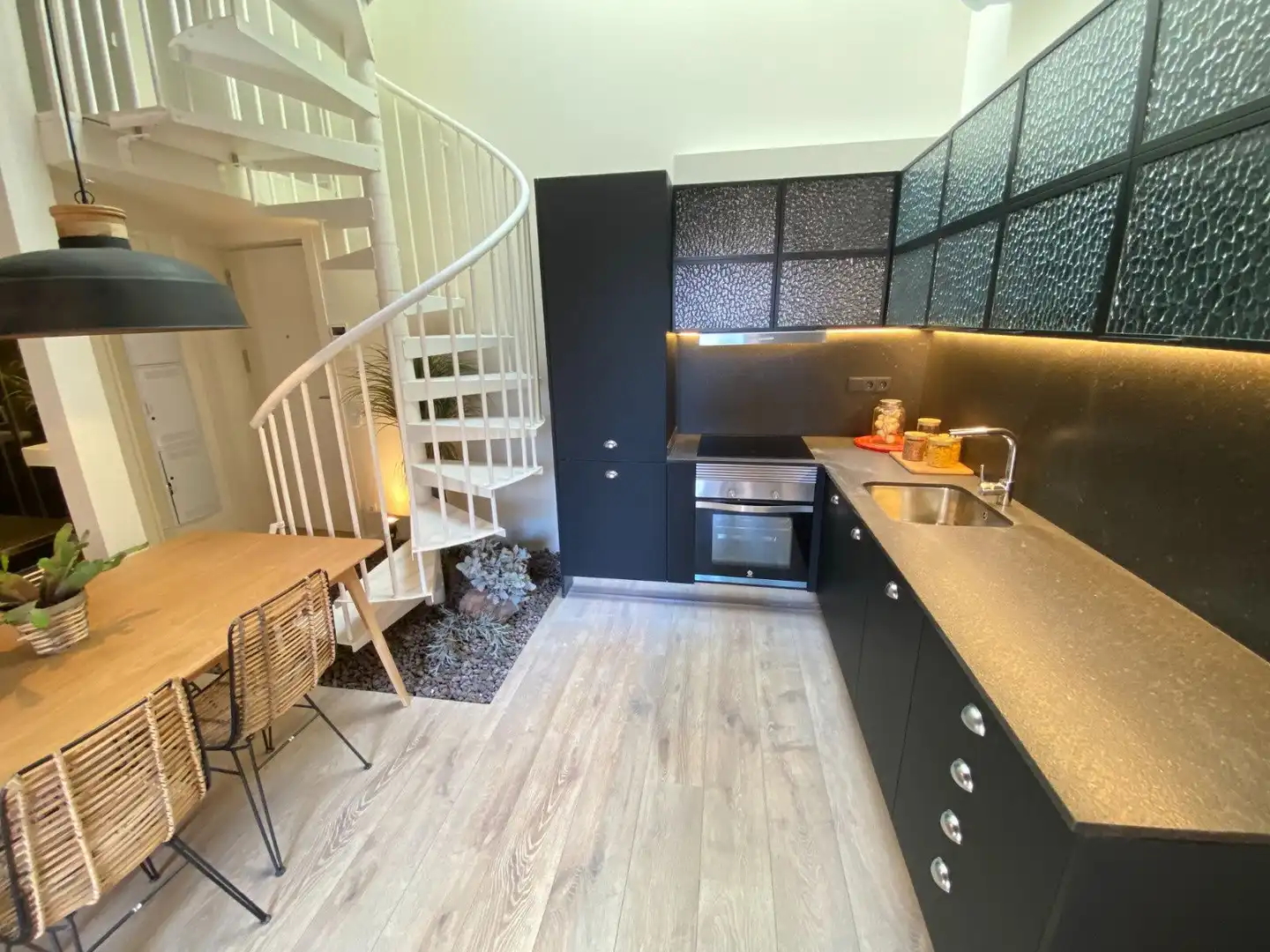 Cocina de Ático en venta en Barcelona con Aire acondicionado, Terraza y Piscina