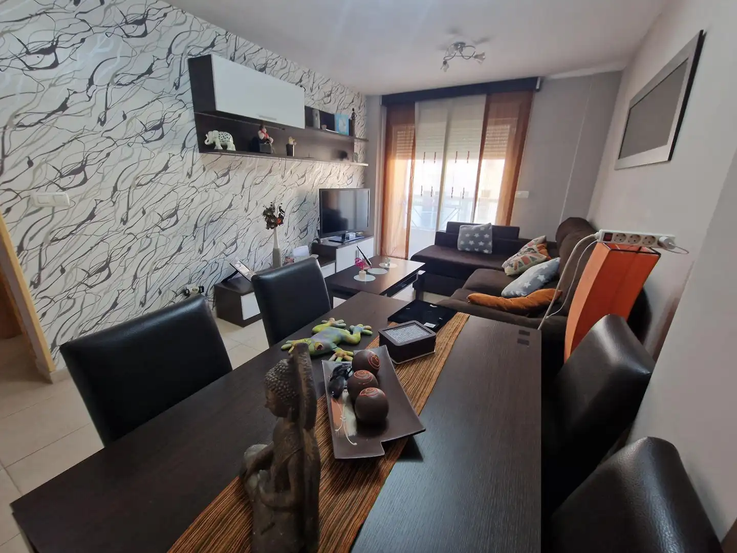 Sala d'estar de Pis en venda en Águilas amb Aire condicionat i Moblat
