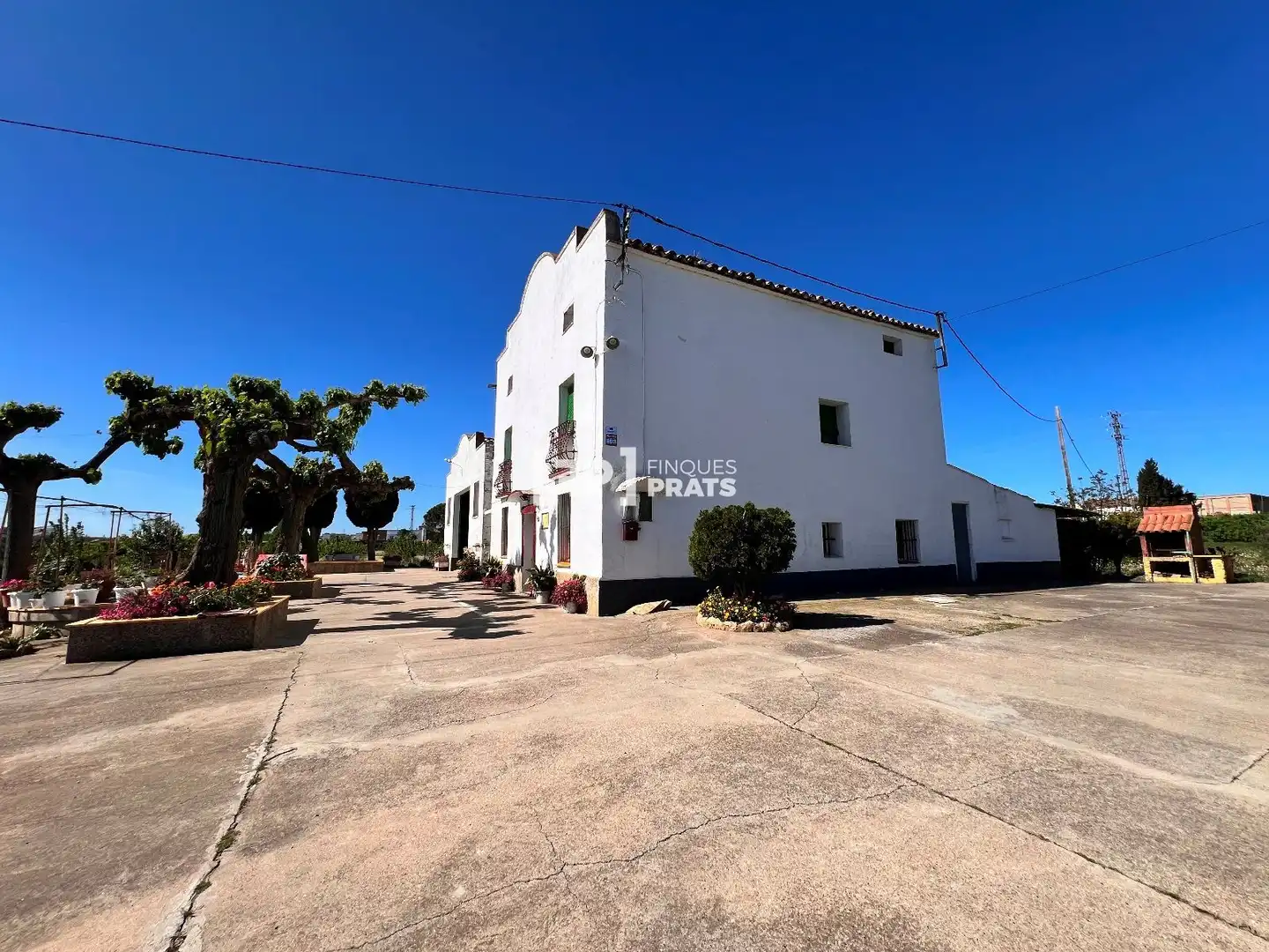 Exterior view of Houses for sale in Lleida  with Heating, Swimming Pool and Furnished