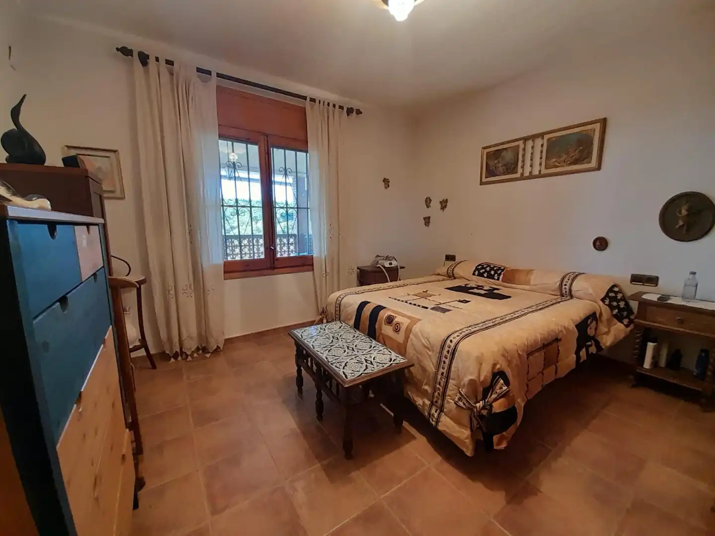 Schlafzimmer von Country house zum Verkauf in Arenys de Munt mit Privatgarten und Terrasse