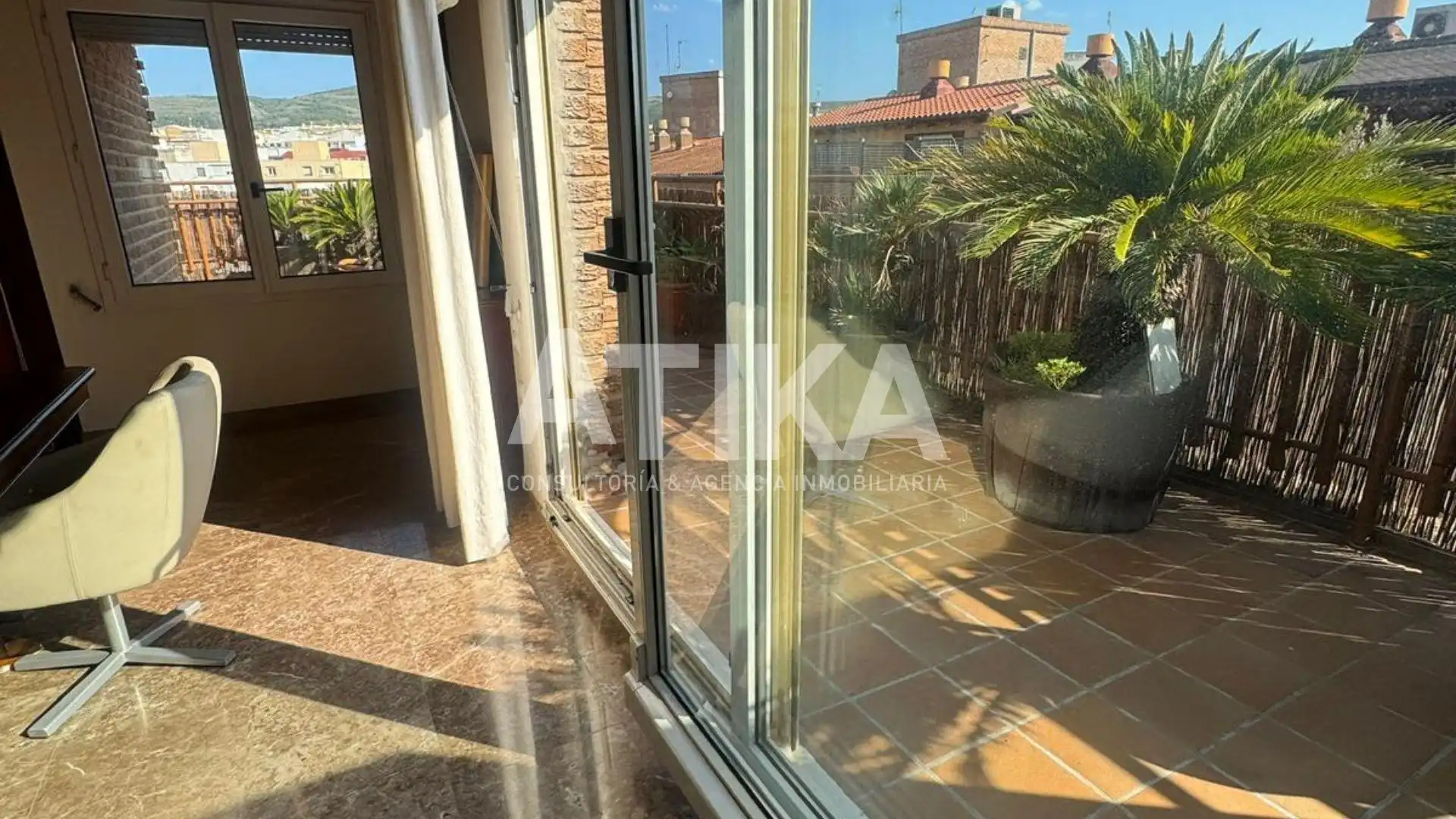 Terraza de Ático en venta en Ontinyent con Aire acondicionado, Calefacción y Parquet