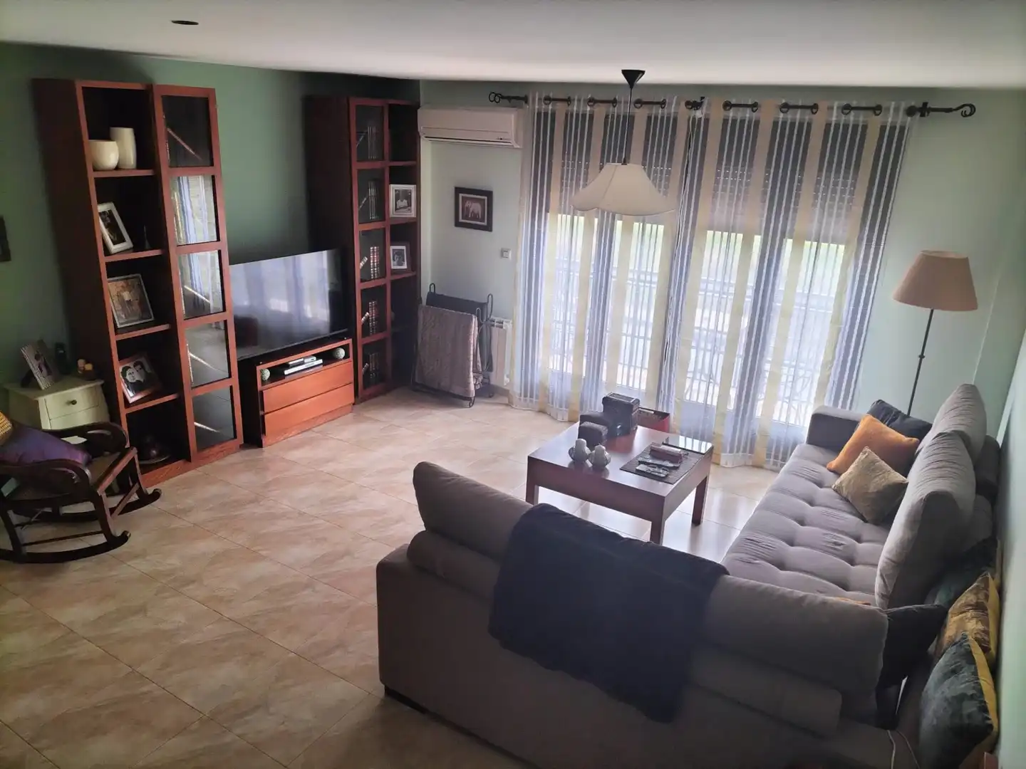 Living room of Detached homes for sale in Plasencia  with Air Conditioner, Heating and Private garden