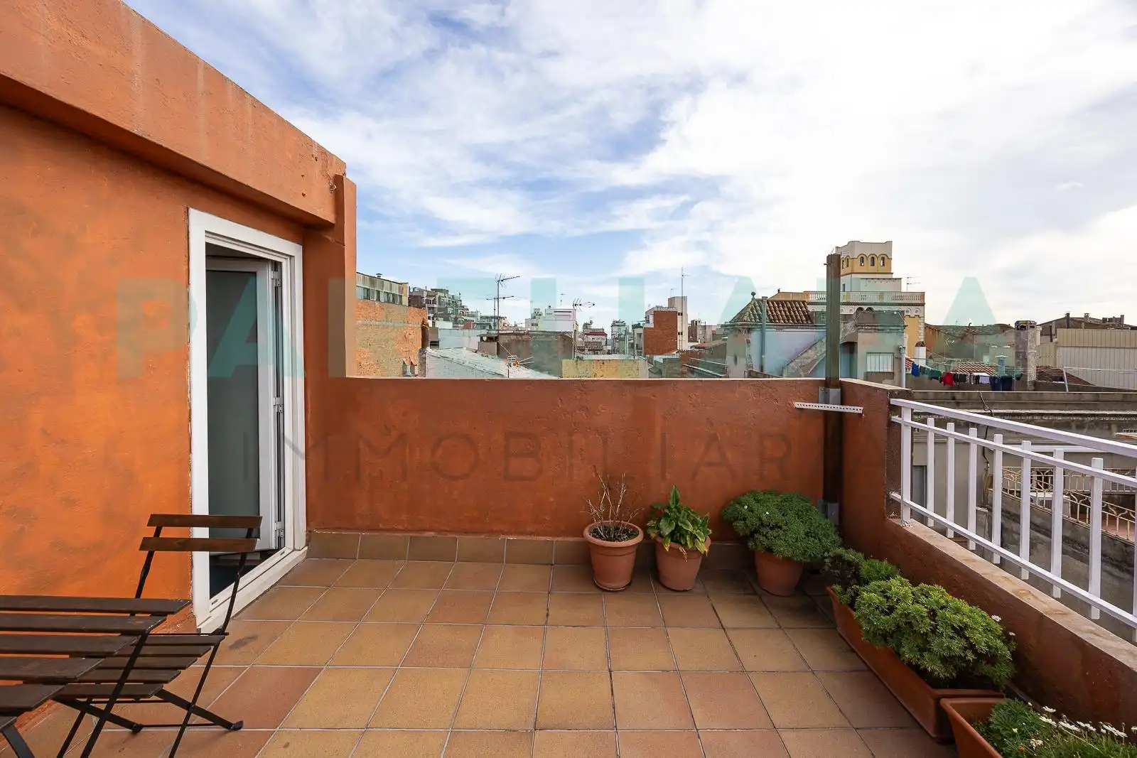 Terrassa de Dúplex en venda en Badalona amb Aire condicionat, Calefacció i Parquet