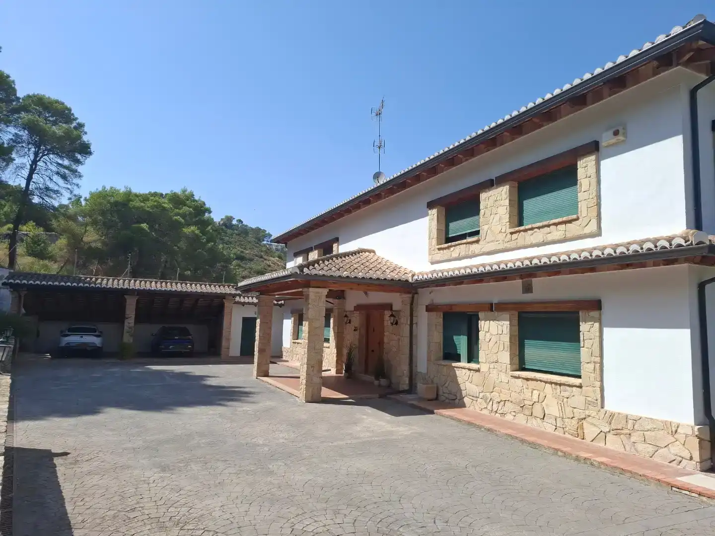Vista exterior de Casa o chalet en venta en Carcaixent con Aire acondicionado, Jardín privado y Piscina