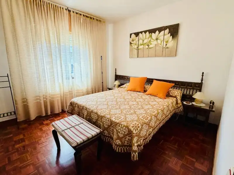 Bedroom of Flat for sale in El Espinar  with Heating, Parquet flooring and Terrace