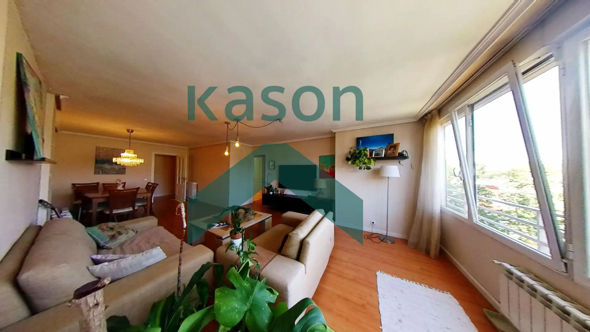 Living room of Flat for sale in Madrid  with Heating and Storage room