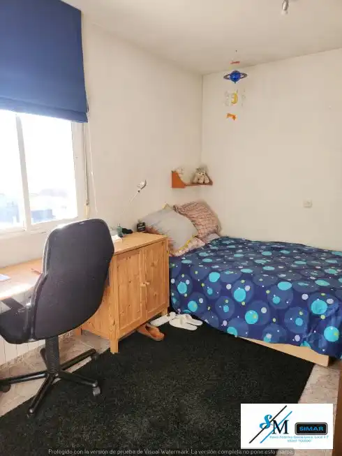Habitación de Casa adosada en venta en Numancia de la Sagra con Aire acondicionado, Calefacción y Jardín privado