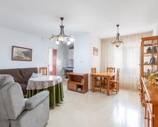 Living room of Flat for sale in  Granada Capital  with Terrace and Balcony