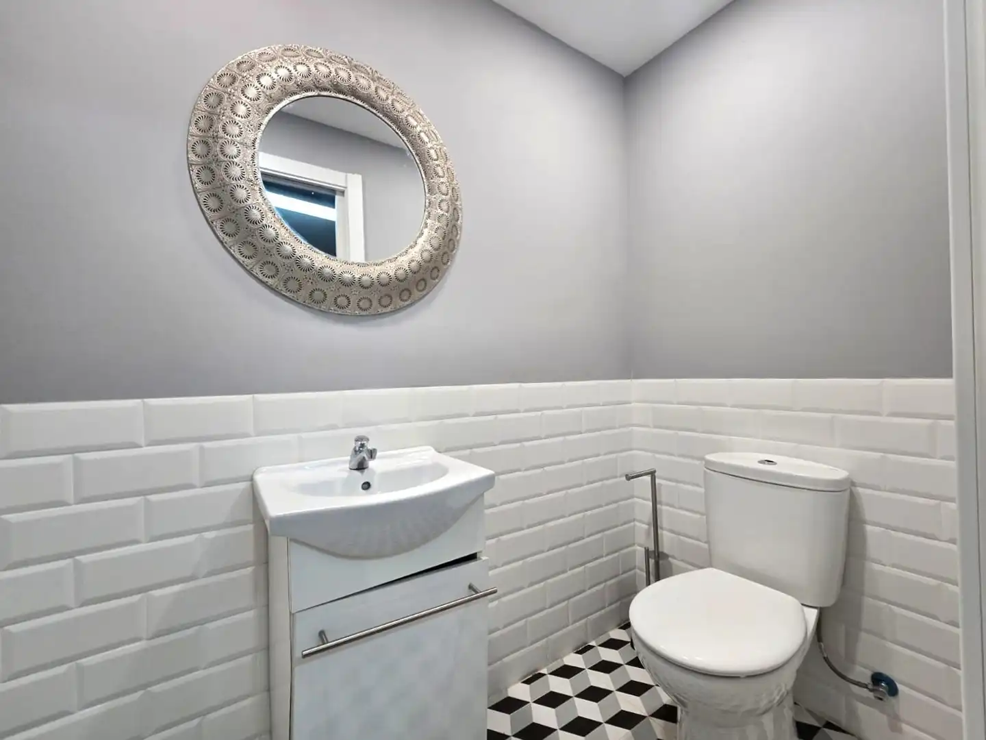 Baño de Casa adosada en venta en Talavera de la Reina con Aire acondicionado, Calefacción y Terraza