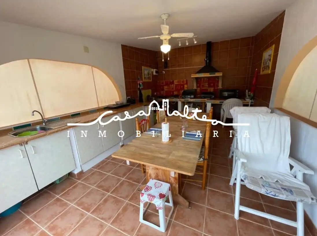 Vista exterior de Casa o chalet en venta en La Nucia con Aire acondicionado, Jardín privado y Trastero
