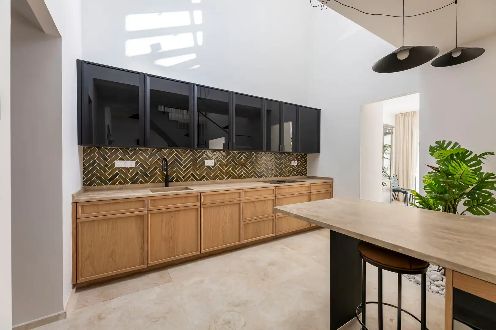 Cocina de Casa adosada en venta en Santa María del Camí con Aire acondicionado, Jardín privado y Terraza