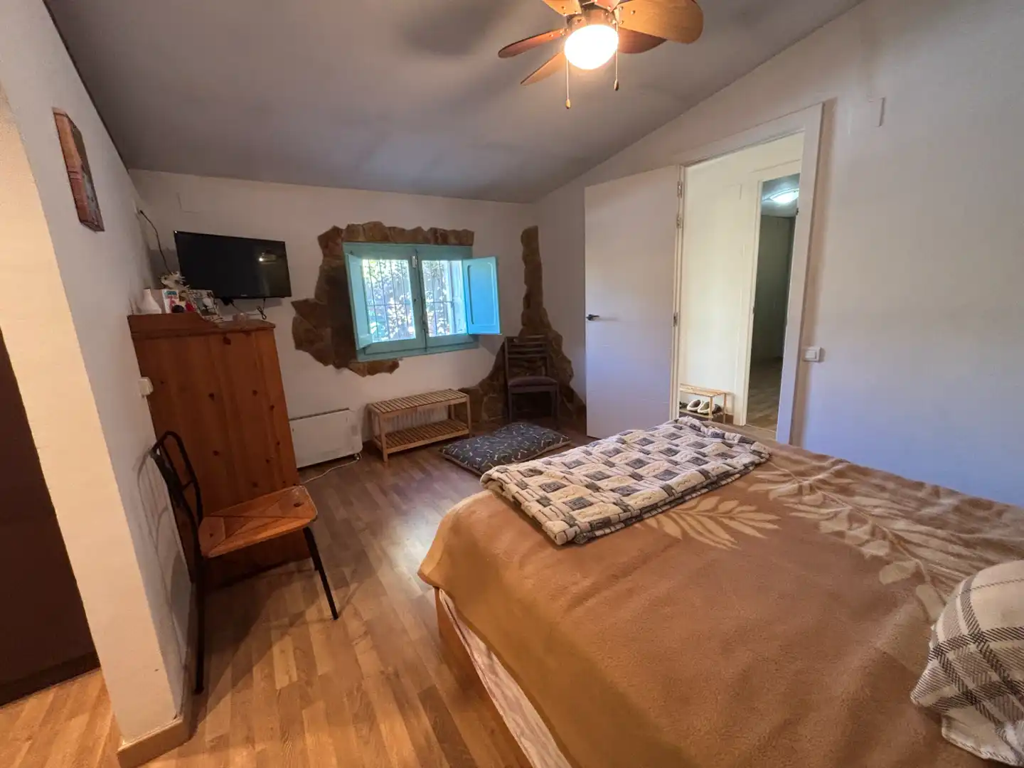 Dormitori de Casa o xalet en venda en Benissanet amb Aire condicionat, Jardí privat i Terrassa