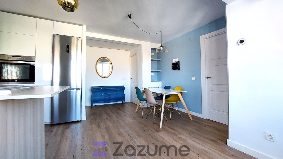 Bedroom of Flat to rent in  Madrid Capital  with Air Conditioner, Furnished and Oven